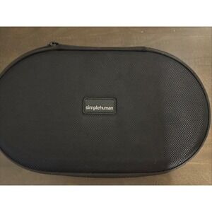 SIMPLE HUMAN Travel Empty Hard Case for Mini Sensor Mirror 11" x 6" Case ONLY